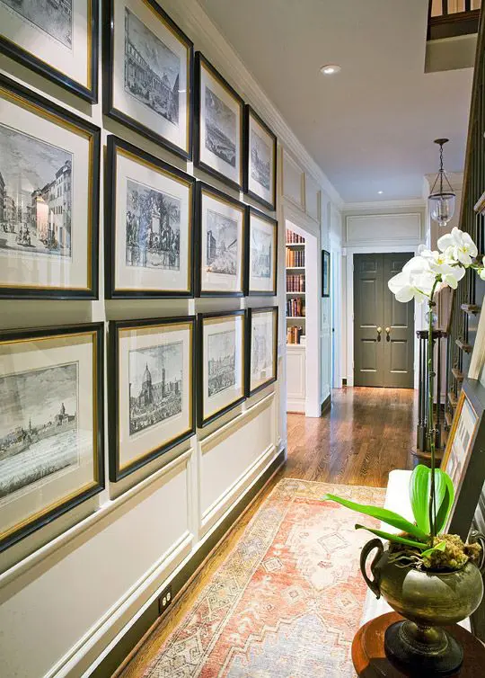 26 Gallery Wall Ideas With Same Size Frames - Shelterness
