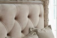 08 French-styled framed tufted headboard