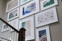 13 modern white frames for a gallery wall