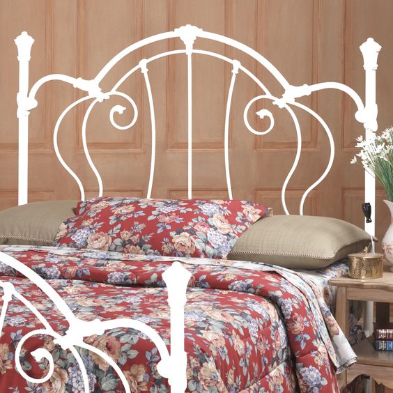 28 Unique Metal Headboards That Are, Old Fashioned Metal Headboards