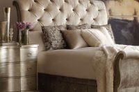 25 curved tufted headboard