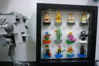 DIY IKEA Ribba Lego display