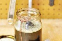 DIY wood stain from instant coffee