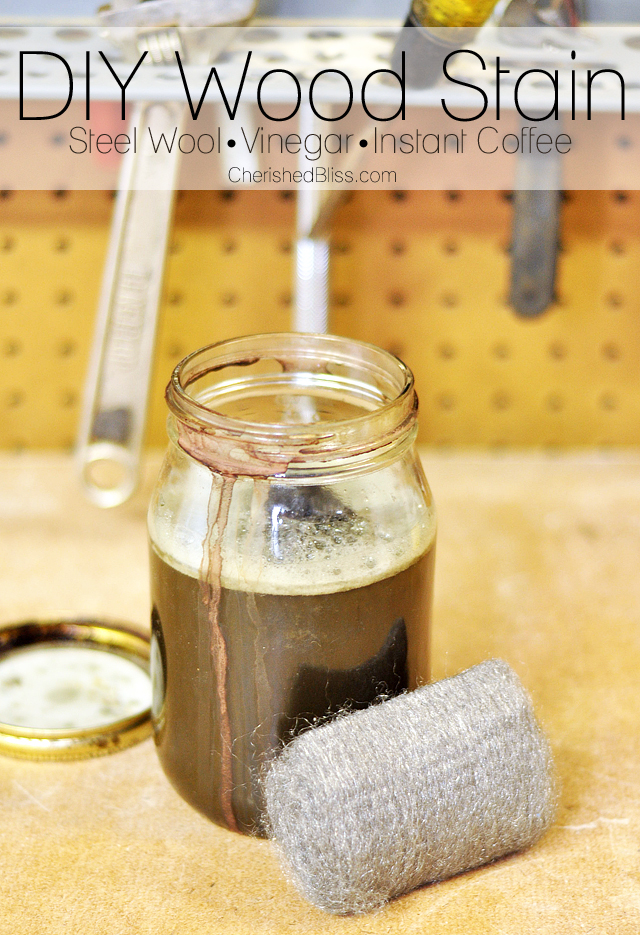 DIY wood stain from instant coffee  (via cherishedbliss)