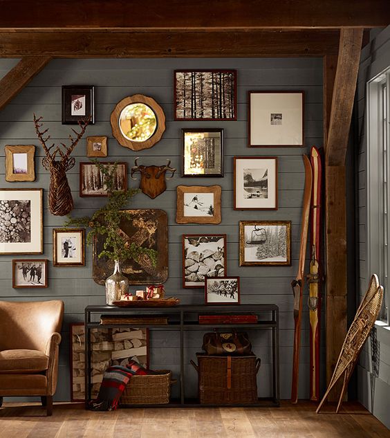 rustic antique frame gallery