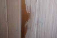 How to whitewash wooden walls