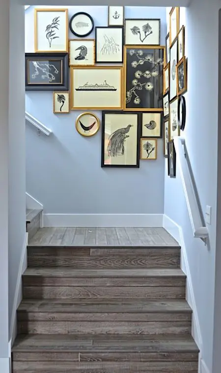 Stair Wall Picture Ideas miami 2022