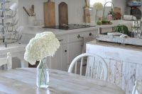 04 distressed and whitewashed kitchen furniture