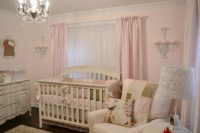 05 neutral shabby chic nursery with pink touches