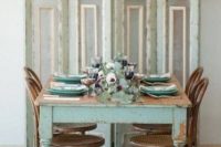 07 neutrals and blue shabby dining area
