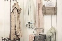 08 shabby chic entryway with pastel touches