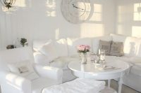 13 all-white shabby chic room with clean lines
