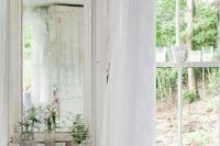 15 ethereal white lace curtain for shabby chic decor