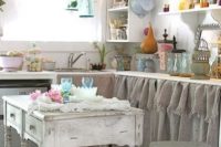 18 shabby chic kitchen design with rustic details