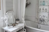 18 whitewashed shabby chic bathroom
