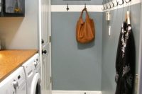 26 small narrow mudroom laundry