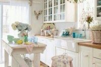 30 whitewashed and distressed kitchen