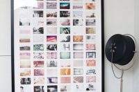 Instagram gallery wall in one frame