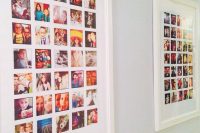 Instagram posters in frames