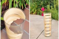 DIY popsicle stick vase