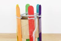 DIY knitting loom popsicle kit