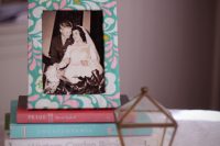 DIY wooden fabric covered frame