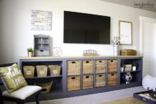 Turn Expedit into a long storage unit