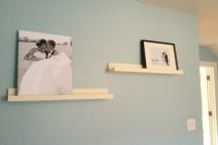 DIY Ribba picture ledges mounting