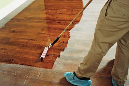 How to refinish wood floors (via thisoldhouse)
