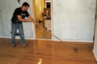 How to refinish wood floors