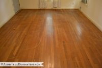 DIY refinished hardwood floors