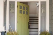02 green front door with grey sidelights