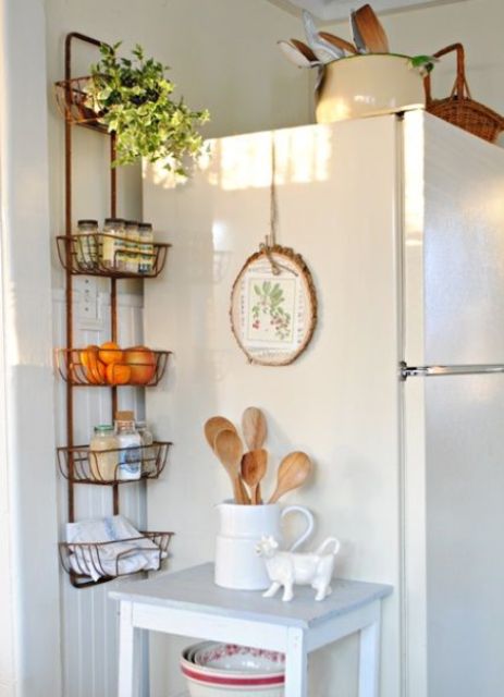 metal baskets that are perfect for organizing