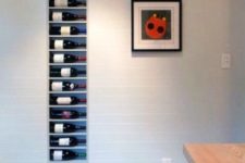 16 in-wall wine storage for small spaces