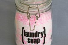 DIY laundry detergent using Zota laundry soap