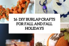 16 diy burlap crafts for fall and fall holidays cover