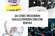26 chic modern hallowene decor ideas cover