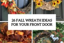 26 fall wreath ideas for your front door cover