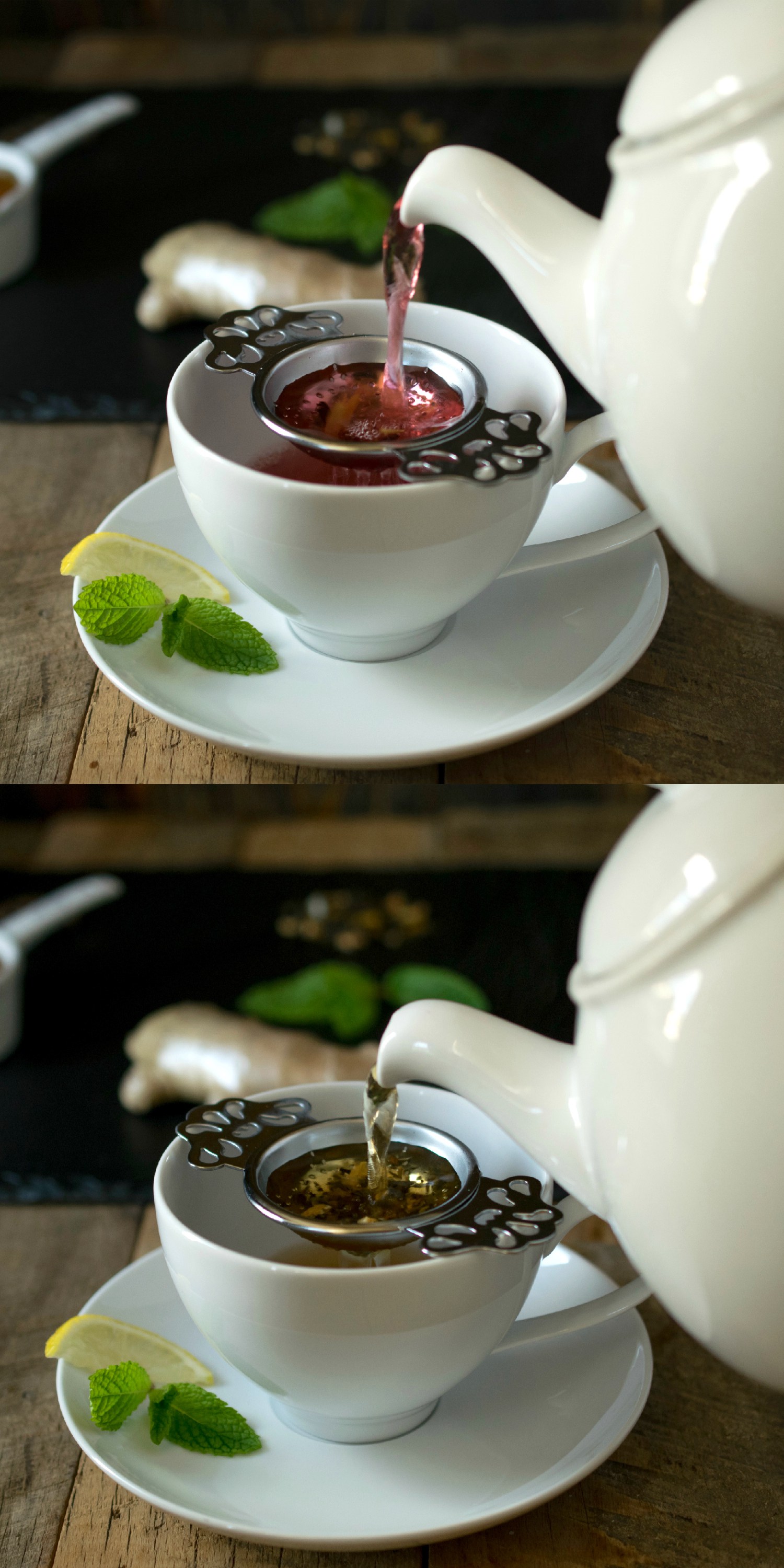 DIY loose leaf tea turned into healing tea (via culinaryginger.com)