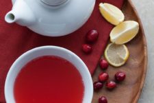 DIY cranberry spice tea