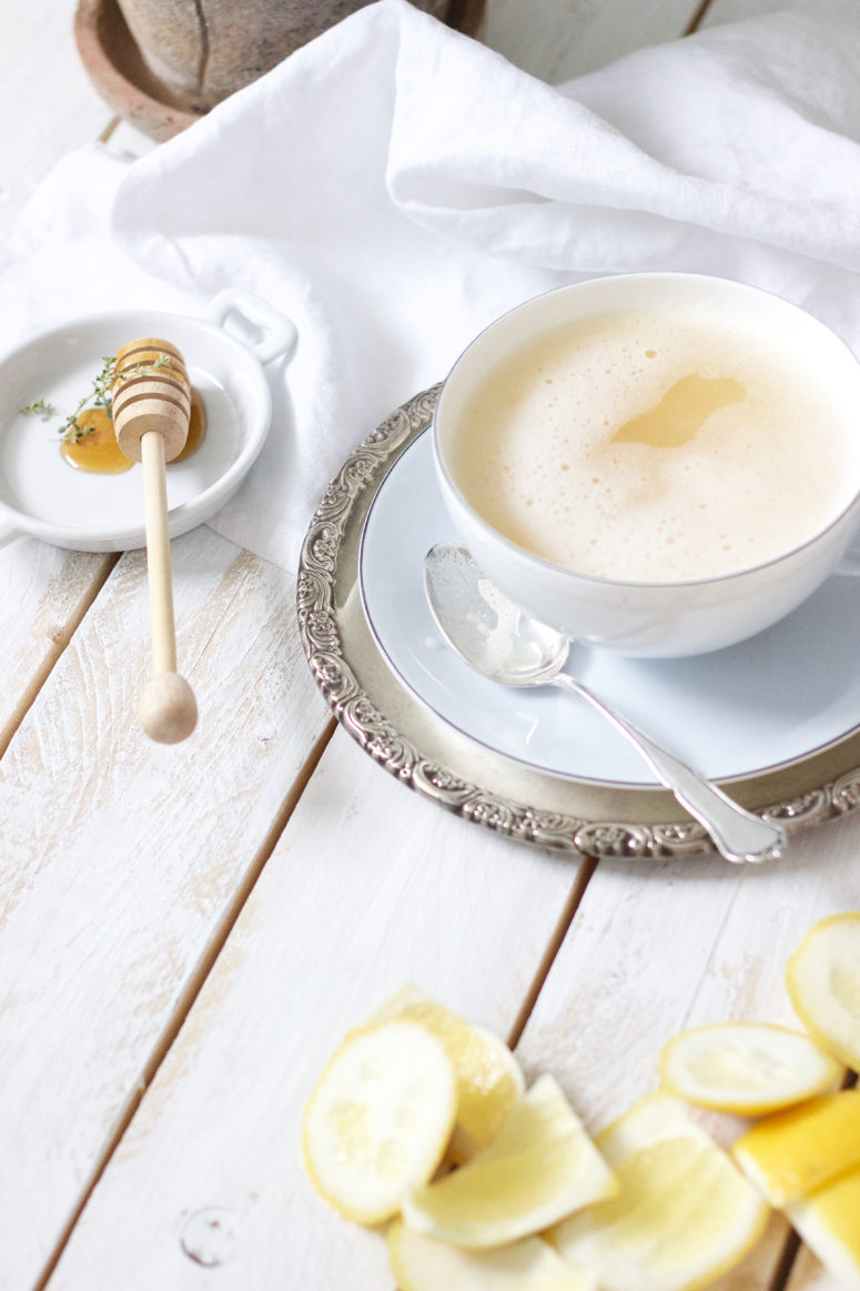 DIY lemon ginger tea (via https:)