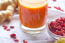 DIY Goji berries detox tea