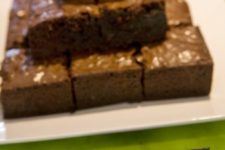 11 brownies as dirt from Minecraft
