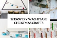 12 easy diy washi tape christmas crafts cover