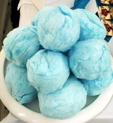 cotton candy snowballs