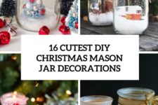 16 cutest diy christmas mason jar decorations cover