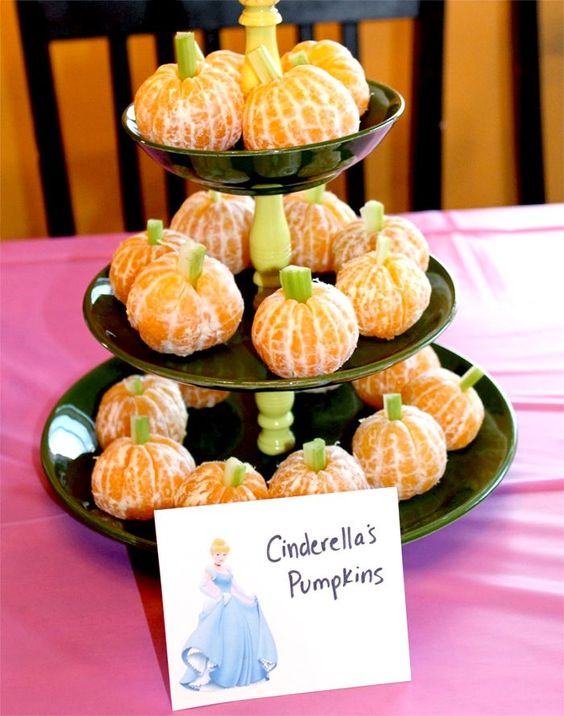 Cinderella's pumpkins of tangerines