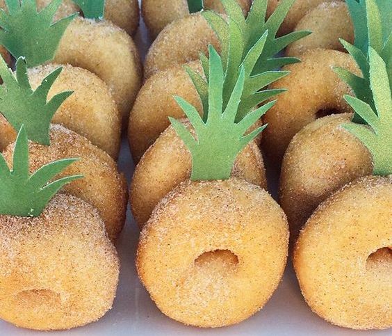 donut pineapples just for fun