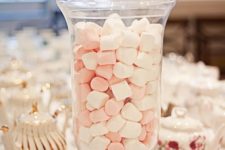 21 marshmallows are a perfect sweet treat for a vintage-inspired tea party