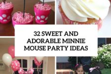 32 sweet and adorable minnie mouse party ideas cover